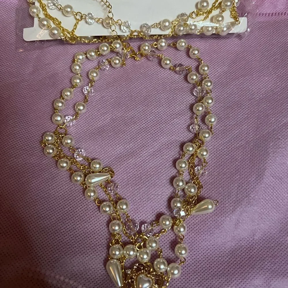 Victorian Gold Plated necklace